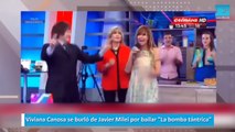 Viviana Canosa se burló de Javier Milei por bailar La bomba tántrica
