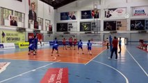 ŞIRNAK - ANALİG Voleybol çeyrek final müsabakaları sona erdi