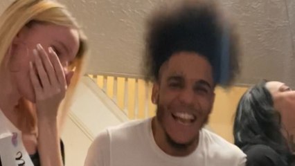 'FAVORITE moment!' - Parents-to-be burst into celebration after finding out their 1st baby's gender