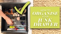 Professional Organiser Shows You How To Organise Your Junk Draw