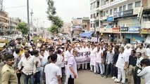 Jain society took to the streets in honor of sages