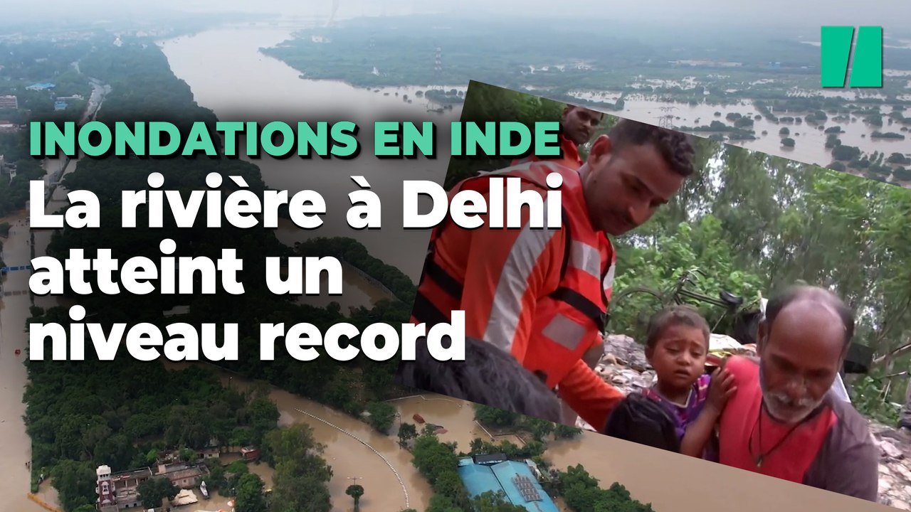 Inde: Des "inondations extrêmes" dans la région de New Delhi à cause de la mousson