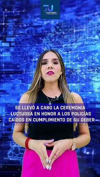 Se realizó una ceremonia luctuosa para despedir a los policías caídos tras el ataque del pasado 11 de julio en Tlajomulco #TuNotiReel
