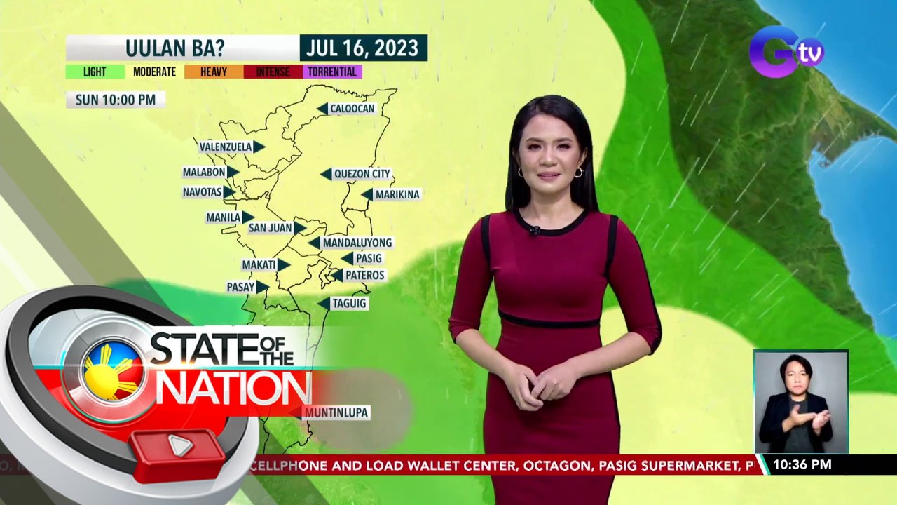 Weather Update as of 10:30PM (July 14, 2023) |...