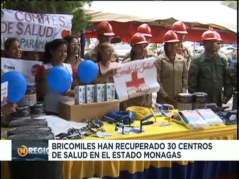 Monagas | Bricomiles beneficiadas con entrega de materiales para continuar labores de rehabilitación