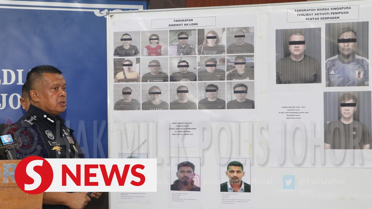 Johor police arrest gang members involved in brawl, hunting three others