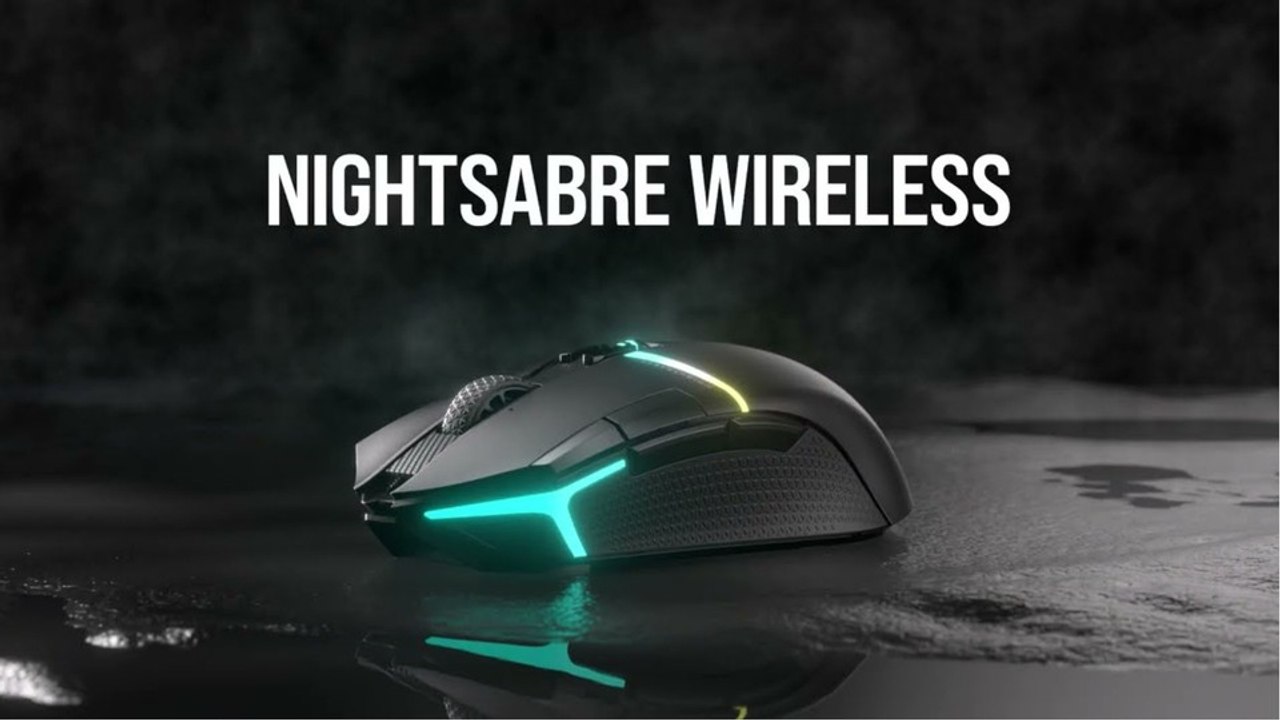 Corsair Nightsabre: Allround-Gaming-Maus mit Fokus auf Präzision