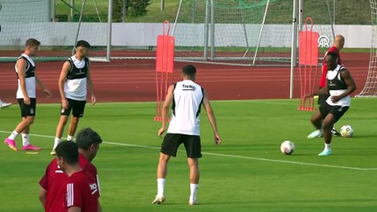 GRASSAU - Beşiktaş yeni sezon hazırlıklarına Almanya'da devam etti