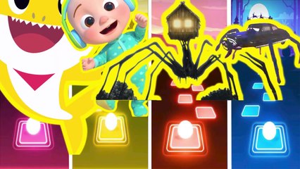 Baby Shark  Sonic  House Head Spider  Car Eater.  Who Is Best?
