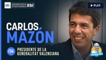 Eduardo Inda entrevista a Carlos Mazón, Presidente de la Generalitat Valenciana