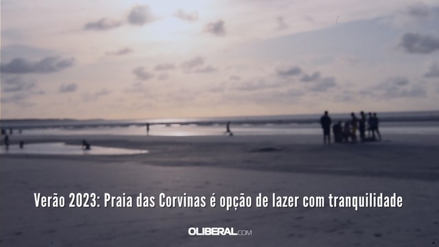 Verão 2023: Praia da Corvina é opção de lazer com tranquilidade
