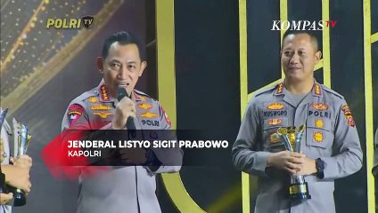 Kesan Kapolri Listyo untuk 5 Polisi Teladan Penerima Hoegeng Awards 2023