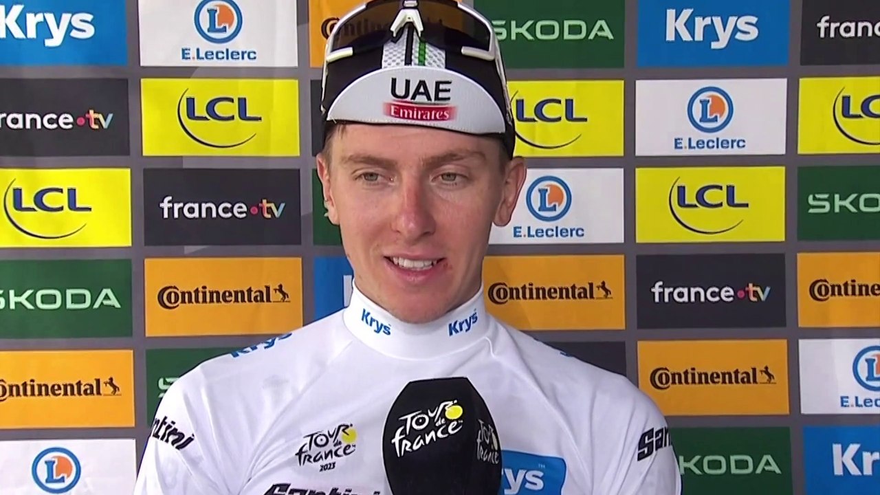 Tour de France 2023 - Tadej Pogacar : "I think...
