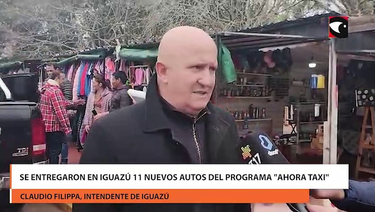 Se entregaron en Iguazú 11 nuevos autos del programa Ahora taxi