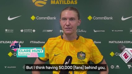 Hunt excited by World Cup attendance as Australia beat France