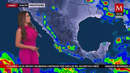 El clima para hoy 14 de julio de 2023, con Marilú Kaufman