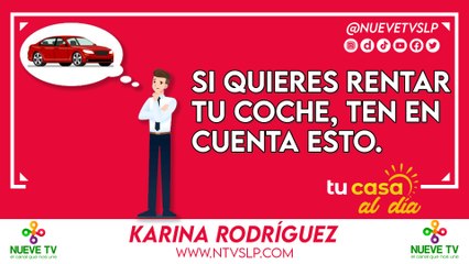 Si quieres rentar tu coche, ten en cuenta esto.