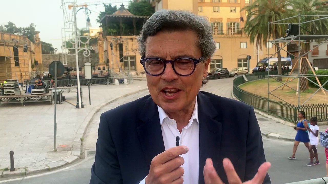 Salvo La Rosa racconta le emozioni a pochi minuti dall'inizio della diretta del Festino di Santa Rosalia