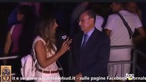 L'intervista al presidente Renato Schifani durante il festino di Santa Rosalia