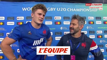 Gazzotti : « On lâche nos tripes pour la team » - Rugby - CM U20 - Bleuets