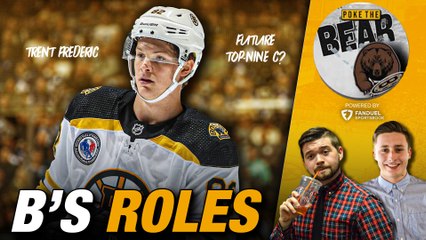Who Plays LW on Bruins 2nd Line + What is Trent Frederic’s Role? | Poke the Bear