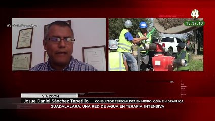 El especialista Josué Daniel Sánchez habla de las afectaciones en colectores pluviales del AMG
