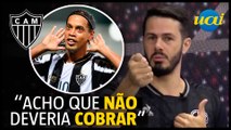 Ronaldinho cobra Galo por presença em jogo; Fael discorda