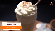 Frappé Chai estilo Starbucks | Receta de bebida rápida y fácil | Directo al Paladar México
