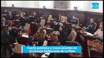 Fuerte polémica y cruces picantes en el Concejo Deliberante de La Plata