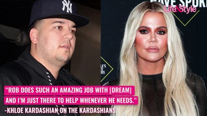 Khloe Kardashian Hints At Rob Kardashian's Return | Life & Style News
