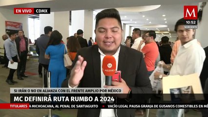 Movimiento Ciudadano definirá ruta rumbo a 2024, si irá o no en alianza con Frente Amplio por México