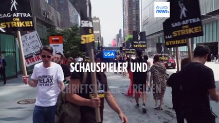 US-Schauspieler und Drehbuchautoren in Hollywood streiken