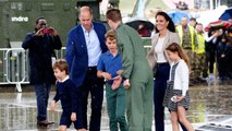 Kate Middleton and Prince William Take Surprise Trip to Air Show with George, Charlotte and Louis