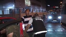 Contrôle des stupéfiants à Istanbul： Les véhicules ont été arrêtés et fouillés un par un