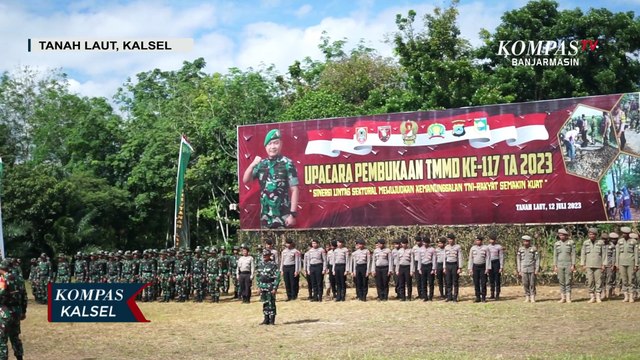 Desa Telaga Langsat Jadi Sasaran TMMD Ke-117 Kodim 1009/Tanah Laut