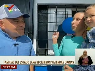 GMVV hace entrega de 5 viviendas dignas a familias en el estado Lara