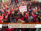 Sucre | Venezolanos se movilizan en respaldo y apoyo al protector del pueblo Nicolás Maduro