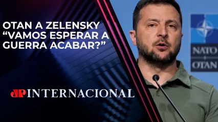OTAN PROMETE ADESÃO DA UCRÂNIA SÓ DEPOIS DA GUERRA | JP INTERNACIONAL