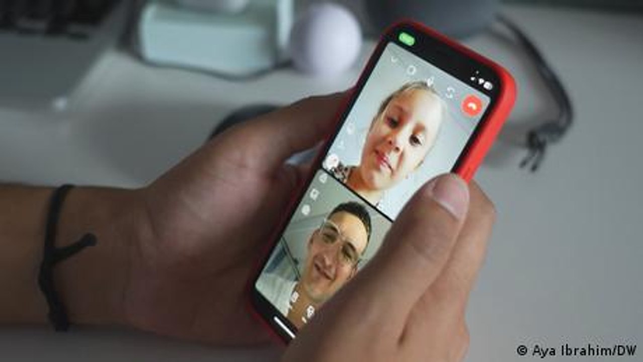 Schmerzhafte Trennung durch den andauernden Krieg