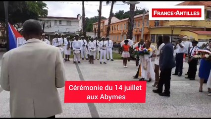 Revivez en images la cérémonie du 14 juillet aux Abymes