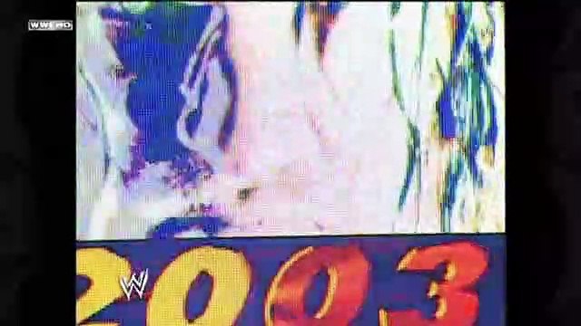 11.16.03 WWE World Heavyweight Title Match Goldberg (C) vs Triple H