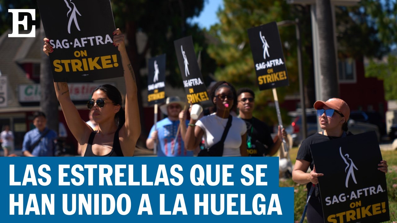 Los actores defienden la huelga de Hollywood