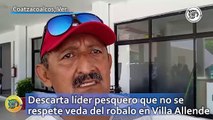 Descarta líder pesquero que no se respete veda del robalo en Villa Allende