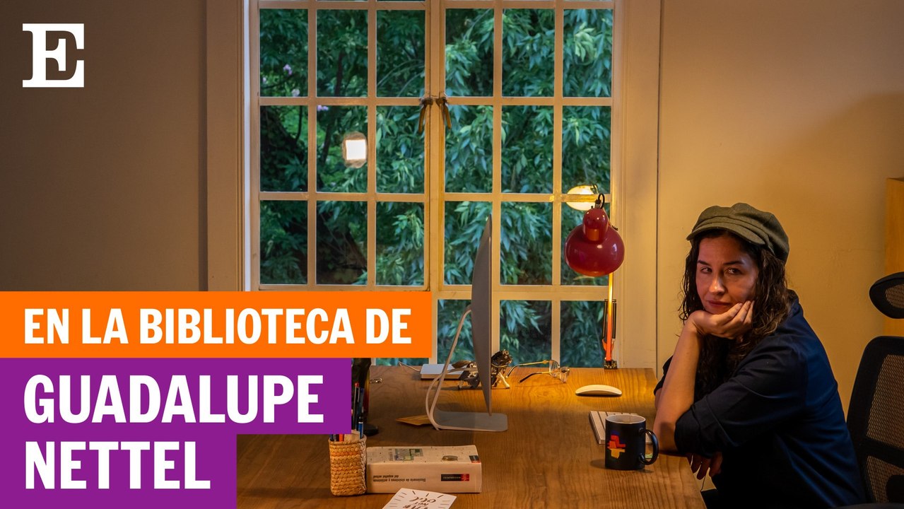 En la biblioteca de Guadalupe Nettel