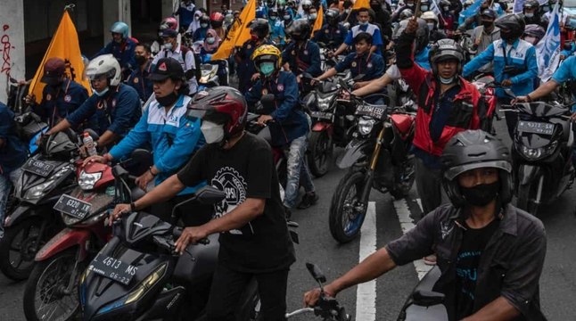 Bogotá vivió una nueva jornada de protestas por parte de los motociclistas
