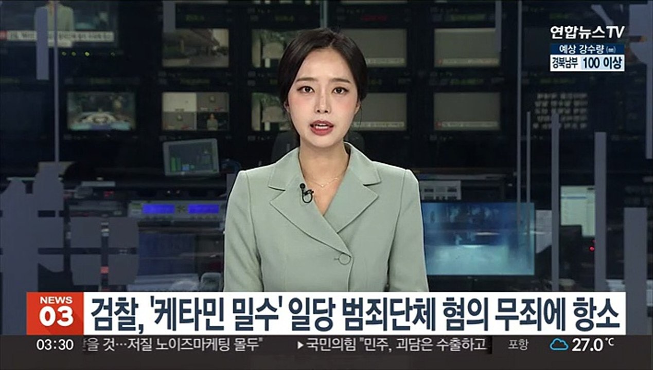 검찰, '케타민 밀수' 일당 범죄단체 혐의 무죄에 항소