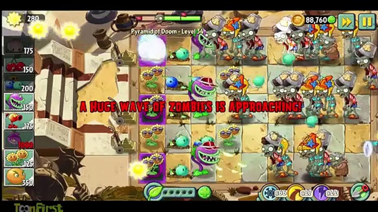 Plants Vs Zombies 2 Pinata Party Sep 6 new, BigWave Beach Zombies, New Zombies