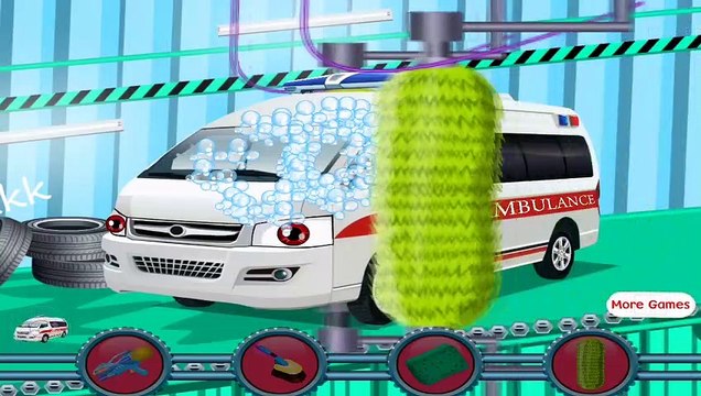 ambulance car wash cartoons for kids car games baby cars
