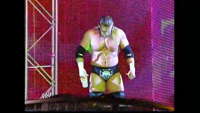 WWE No Way Out 2008: Elimination Chamber Match: HBK vs. HHH vs. JBL vs. JH vs. Umaga vs. Y2J (Match Entrances and First Moves) Las Vegas