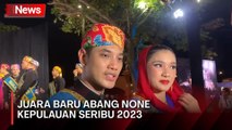 Rio Martino dan Lady Sarah Sabet Juara Abang None Kepulauan Seribu 2023